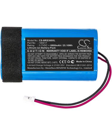 CS Cameron Sino New Battery for Braven Stryde 360 fit Part NO 180017 (6800mAh/25.16Wh)