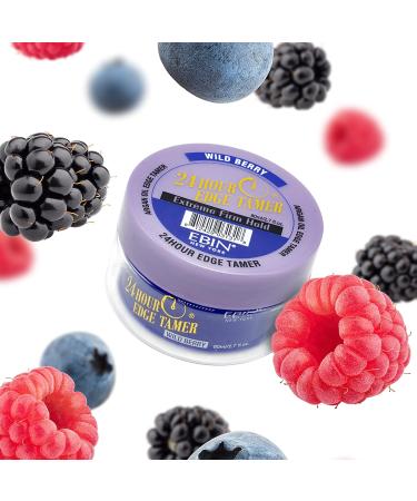 24 Hour Edge Tamer Refresh - Extreme Firm Hold Styling Gel | 8.25oz Wild Berry for All Hair Types | No Flaking Long Lasting Shine - Buy Online on GoSupps.com