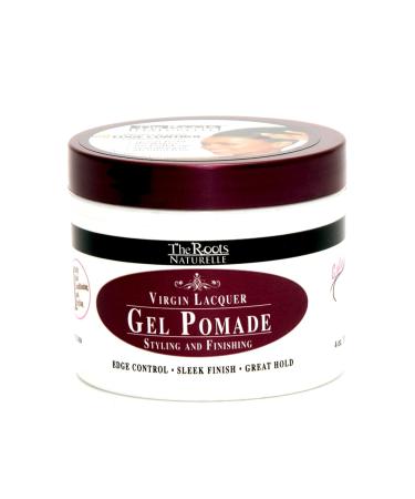 Roots Naturelle Virgin Lacquer Gel Pomade for Edge Control 4 Oz Jar | International Shipping Available - Buy Online on GoSupps.com
