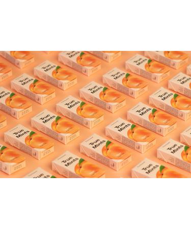 True Mints Set of 6 - Peach Vegetable & Sugar-Free Pastilles | 78g | International Shipping - Buy Online on GoSupps.com