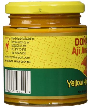 Doa Isabel Aji Amarillo Molido (Yellow Hot Pepper Paste) 7.5oz - Authentic Peruvian Flavor! - Buy Online on GoSupps.com