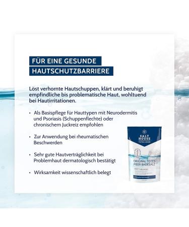 Salhouse Original Totes Meer Therapy 8-Pack | Vegan Skin Dandruff Solution | Moisture Binding & Mineral Rich | Dermatologically Tested (8x500g) - Buy Online on GoSupps.com