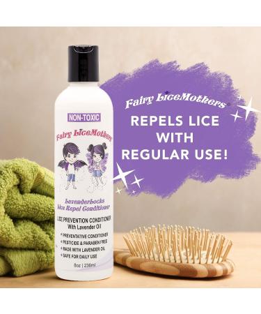 LavenderLocks Anti Lice Conditioner - Sulfate Free with Lavender Oil - 8 fl oz - Buy Online on GoSupps.com