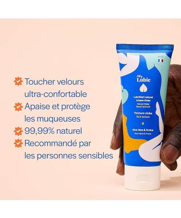  My Lubie MY LUBIE - Natural Water-Based Lubricant Rich with Aloe Vera & Arnica | 75 ml | Vegan Lubricant - Long-Lasting Comfort - Made - Buy Online on GoSupps.com