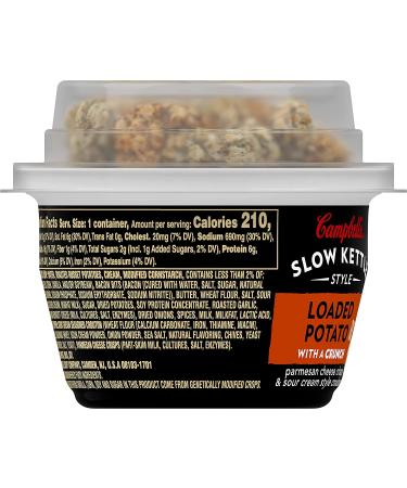 Campbell's Slow Kettle Style Loaded Potato Soup Cup 7oz (Pack of 6) - Buy Online on GoSupps.com