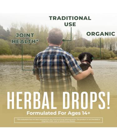 Joint Support Supplement by MaryRuth's - Vegan Herbal Blend Liquid Drops with Ginger Root Licorice Root Cat's Claw & Devil's Claw | Non-GMO | 30 Servings - Buy Online on GoSupps.com