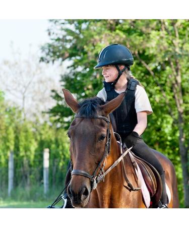 ChinFun Kids Horse Riding Gloves - Equestrian Horseback Gloves for Youth - Black Medium - Buy Online on GoSupps.com
