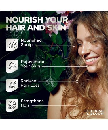 Rosemary Oil For Hair Growth Natural Serum with Biotin Sunflower Oil Argan Oil and Rosemary Oil Natural Hair Growth Oil with Pre Diluted Rosemary Oil for Hair Growth - Buy Online on GoSupps.com