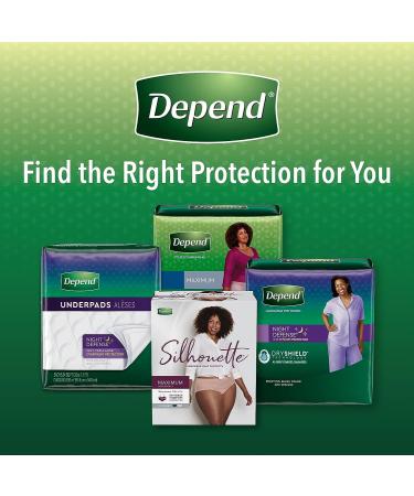 Depend Fit-Flex Adult Incontinence Underwear for Women - Maximum Absorbency - X-Large 26 Count - Blush - Buy Online on GoSupps.com