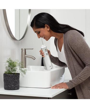 Waterpik Cordless Pearl White Water Flosser | Rechargeable Dental Plaque Removal Tool | Ideal for Travel | WF-13UK - Buy Online on GoSupps.com