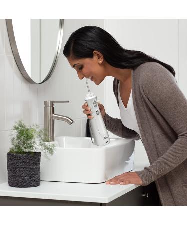 Waterpik Cordless Pearl Water Flosser - Rechargeable & Portable, ADA Accepted - WF-13 White | Teeth & Gum Care - Buy Online on GoSupps.com