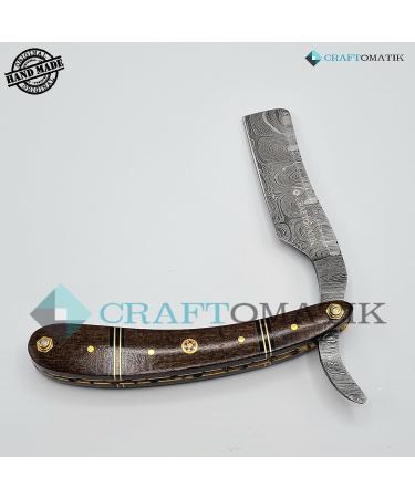 Razor Damascus Steel Men's Gift Set | High Quality Handmade Barber Razor DBR28 - Perfect for Gifting - Buy Online on GoSupps.com