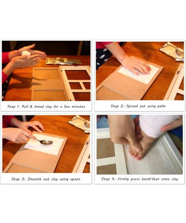 Bubbleliss Baby Hand and Footprint Kit: Perfect Gift for Birthdays, Christenings, and Baby Showers - Buy Online on GoSupps.com