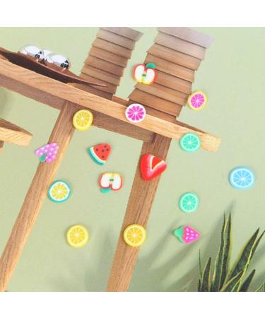 FRCOLOR 1000pcs Fruit Nail Art Slices 3D Acrylic Fruit Charms for Stunning Nail Designs - International Shipping - Buy Online on GoSupps.com