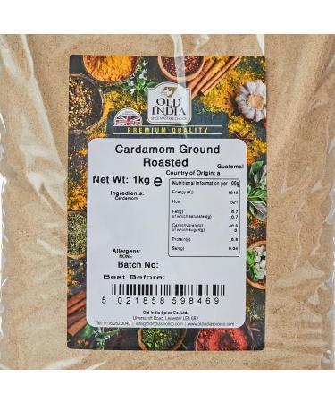 Old India Roasted Ground Cardamom 1kg - Premium Quality Spice (Pack of 1) - Buy Online on GoSupps.com