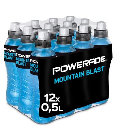 Buy Powerade Sports Mix - Mountain Blast Wild Cherry & Passion Fruit (36 x 500 ml) | International Shipping Available - Buy Online on GoSupps.com
