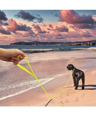 Wolfone 3m Yellow Tow Lines for Dogs - Waterproof Durable Training Leash for Recall Swimming Camping & Walks - Buy Online on GoSupps.com