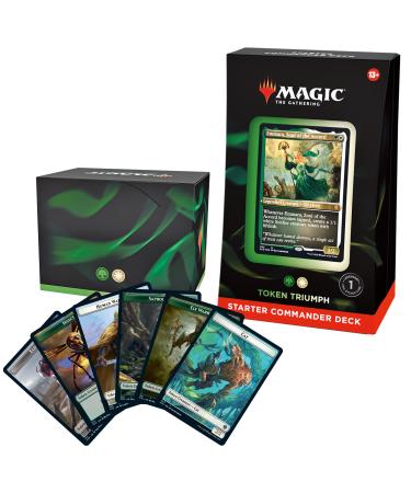 Magic: The Gathering Starter Commander Deck  Token Triumph (Green-White) - Buy Online on GoSupps.com