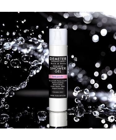 Buy Demeter Baby Powder Shower Gel 8.4 Oz | International Shipping Available - Gentle Clean & Refreshing Scent - Buy Online on GoSupps.com