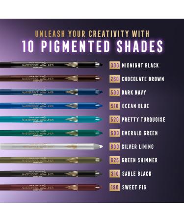 MAX FACTOR NOVA ENGEL Masterpiece Wow Liner Gel Eyeliner Waterproof 500Dark Navy 12 Gr - Buy Online on GoSupps.com