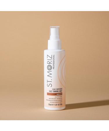 St Moriz Professional Clear Complexion Tanning Face Mist | Fast Drying Buildable Fake Tan Spray | With Salicylic Acid to Help Prevent Breakouts | Kind to Skin | Natural Buildable Face Glow | 150ml - Buy Online on GoSupps.com