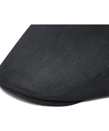 STARANCE Men's Cotton Flat Cap Ivy Gatsby Hat Black 7 3/4 - Buy Online on GoSupps.com