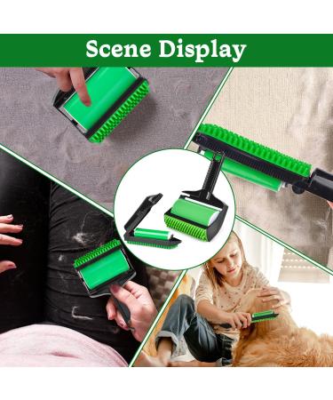 Reusable Lint Roller Sticky Lint Brush for Dog Cat Pet Cat Hair Remover Clothes Roller Sticky Reusable Lint Roller Washable Sticky Roller for Clothes Carpets - Buy Online on GoSupps.com