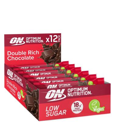 Optimum Nutrition Plant Bar (12x60g) Double Rich Chocolate