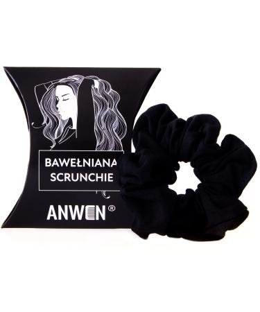 Anwen Scrunchie elastic band does not tear hair cotton