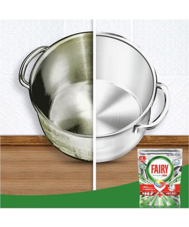Fairy Platinum Plus Dishwasher Pads 84 Capsules Lemon Dishwasher Detergent Original Shine Anti-Matte Technology with Brilliant Action - Buy Online on GoSupps.com