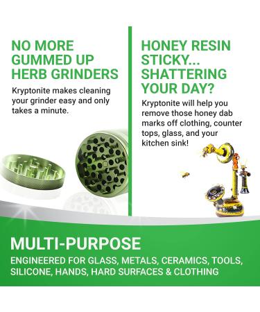 KLEAR Kryptonite Multipurpose Glass Cleaner | 5-in-1 Cleaning Combo | Alcohol-Free & Glass Friendly | Coat Relax Rines | 9 oz - Pack of 2 - Buy Online on GoSupps.com