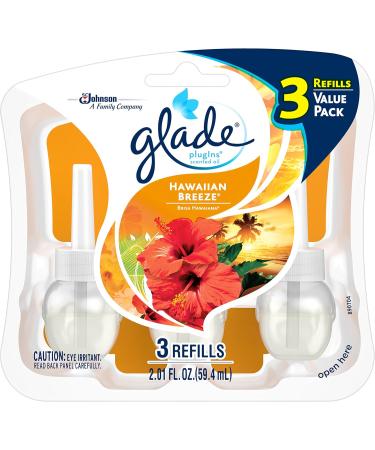 Glade PlugIns Refills Air Freshener Starter Kit | Hawaiian Breeze - 2 Warmers & 6 Essential Oil Refills for Home & Bathroom | Shop Internationally - Buy Online on GoSupps.com