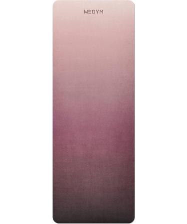 WEGYM Premium 4mm Thick Yoga Mat - Non-Slip & Anti-Tear - Eco-Friendly Fitness Mat for Men and Women - Ideal for Yoga, Pilates, Home Workout - Pink - Buy Online on GoSupps.com