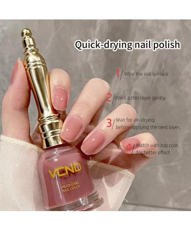 Nude Pink Nail Polish - Odorless Quick-Drying & Long-Lasting | DIY French Manicures | Perfect Gift for Her (0.35 fl.oz - Buy Online on GoSupps.com