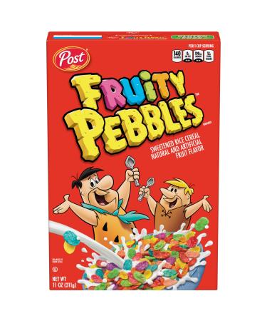 Post Cereal Fruity Pebbles, 11 oz