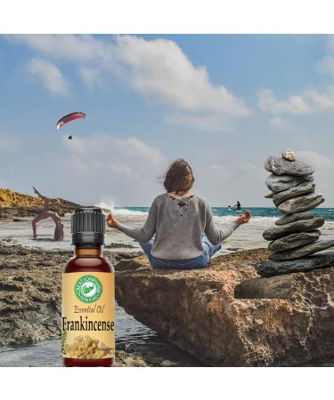 Frankincense Essential Oil 30ml - 100% Pure Therapeutic Grade for Meditation & Aromatherapy | Creation Pharm Olibanum - Buy Online on GoSupps.com