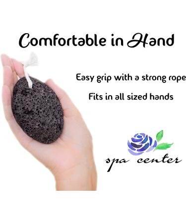 Opaz Pumice Stone for Feet - Natural Earth Lava Pedicure Kit, Callus Remover for Hard Skin - Hands and Feet (2 Pack) - Buy Online on GoSupps.com