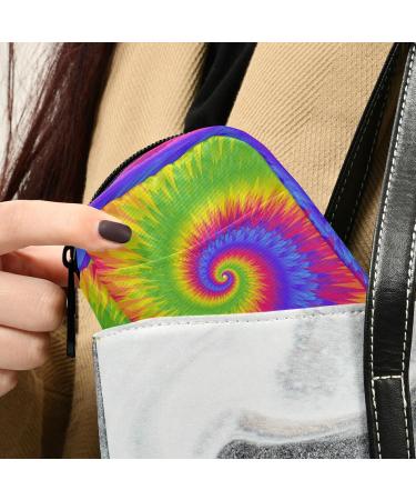 Weekly 7 Day Pill Case Bag - Travel Pill Organizer with 8 Small Pill Boxes | Colorful Tie Dye Design - Buy Online on GoSupps.com
