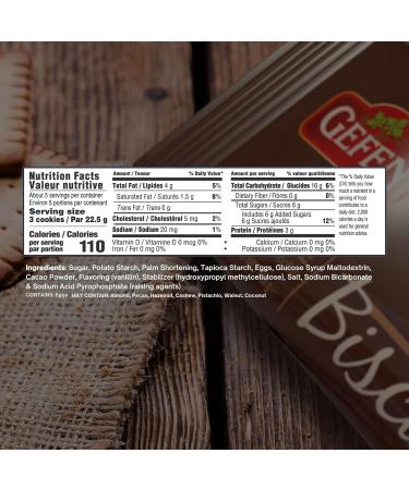 Gefen Gluten Free Chocolate Tea Biscuits 4.2oz (3 Pack) - Kosher for Passover - Buy Online on GoSupps.com