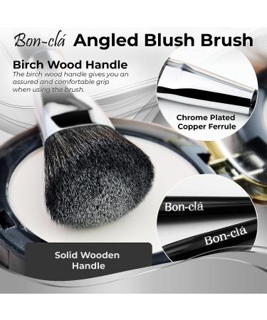 Bon-cl Angled Blush Contour Brush - Cruelty-Free Tool for Face Contouring & Highlighting - Buy Online on GoSupps.com