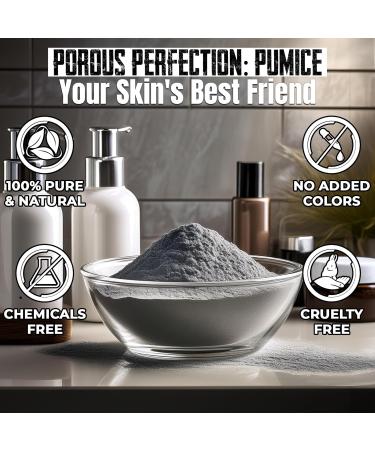 Buy Cosmetic Grade Pumice Soft Facial Exfoliant Made in the USA Ideal for All Skin Types - Buy Online on GoSupps.com