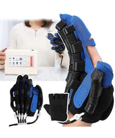 Rehabilitation Robot Gloves Supports Bone Care for Hand Training Electric Finger-Hand Training Device Use Different Fingers Training Left-XL Left Medium