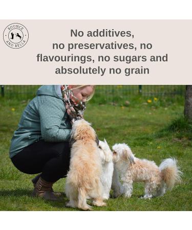 Bounce and Bella Grain Free Training Treats made with Freshly Prepared Ingredients (1 Poultry & 1 Fish 2 Pack 1000g) - Buy Online on GoSupps.com