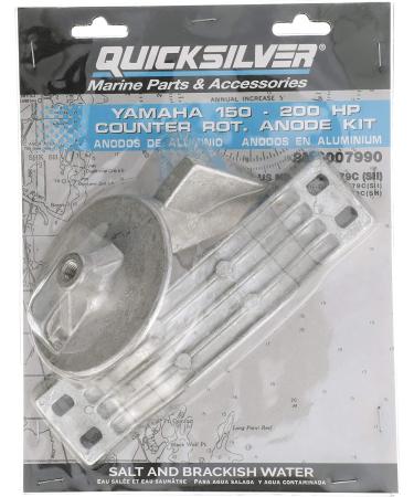 Quicksilver Aluminum Anode Kit for Yamaha 150 Hp Outboards - Counter Rotating | 8M6007990 - Buy Online on GoSupps.com
