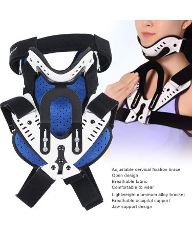 Foojo Halskrause - Adjustable Neck Tractor for Spine Pain Relief | Comfortable & Effective Work Support - Buy Online on GoSupps.com