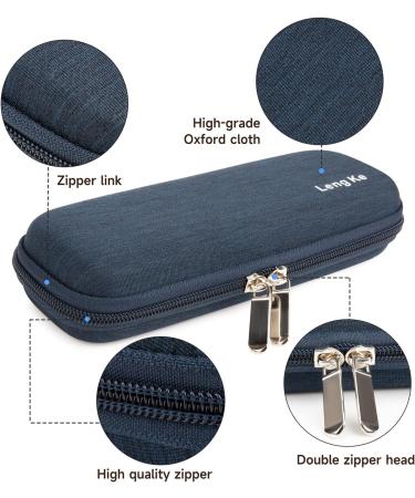 YOUSHARES Insulin Cooler Travel Case - Small EVA Diabetic Organizer with Ice Pack - Navy Blue - Buy Online on GoSupps.com