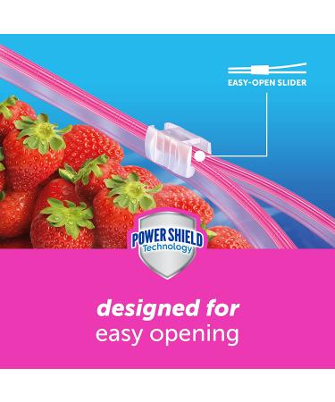 Ziploc Gallon Food Storage Slider Bags with Power Shield Technology - 104 Bags (4 Packs) - Buy Online on GoSupps.com