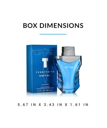 Territoire Eau De Parfum Men's Cologne (Metal) - Buy Online on GoSupps.com