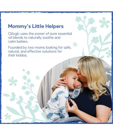 Oilogic Baby Essential Oil Vapor Drops for Diffuse & Humidifier 2-Pack Set with Stuffy Nose & Cough + Slumber & Sleep - Baby Aromatherapy Oil is Safe for Babies Kids & Toddlers Vapor Drops + Chest Rub - Buy Online on GoSupps.com