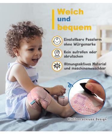 Simply Kids Baby Knee Pads for Crawling - 2 Pairs | Toddler Infant Protector - Shark Design - Buy Online on GoSupps.com